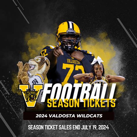 valdosta skip the games|Valdosta Wildcats Season Tickets on Sale Now .